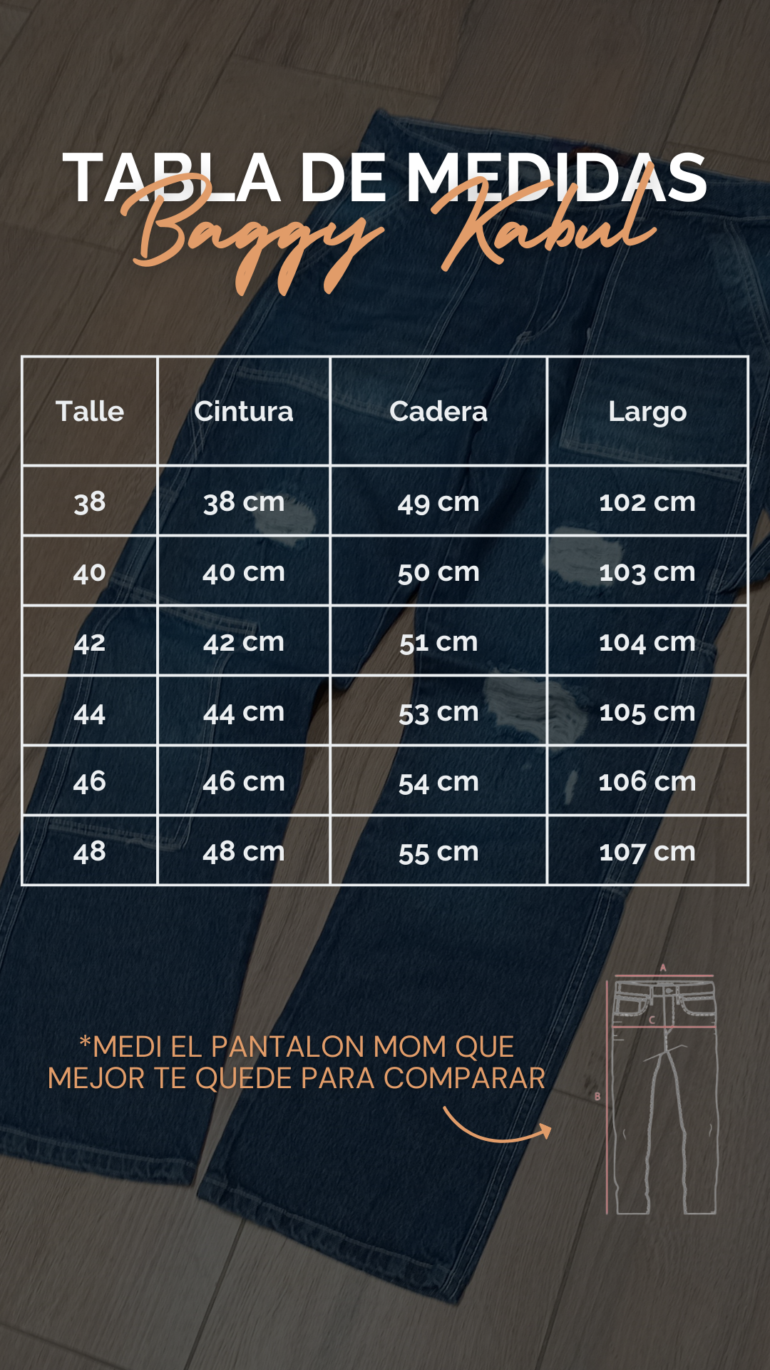 Jean Baggy Kabul - Image 2